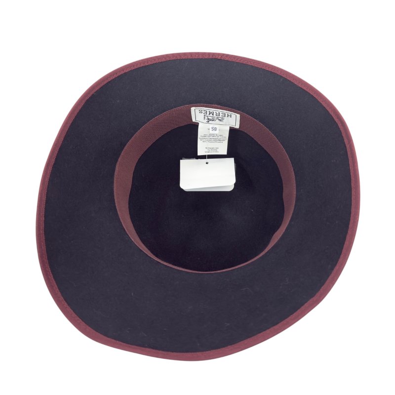 HERMES 兔毛氈 寬邊帽-7