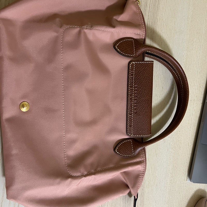 Lopngchamp 茶粉色 短把S-7