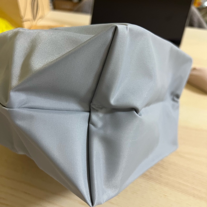 Longchamp 霧霾藍 短把S-8