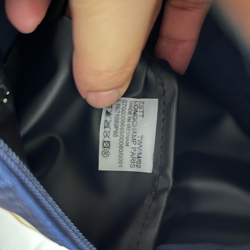 Longchamp 海軍藍 短把S-8