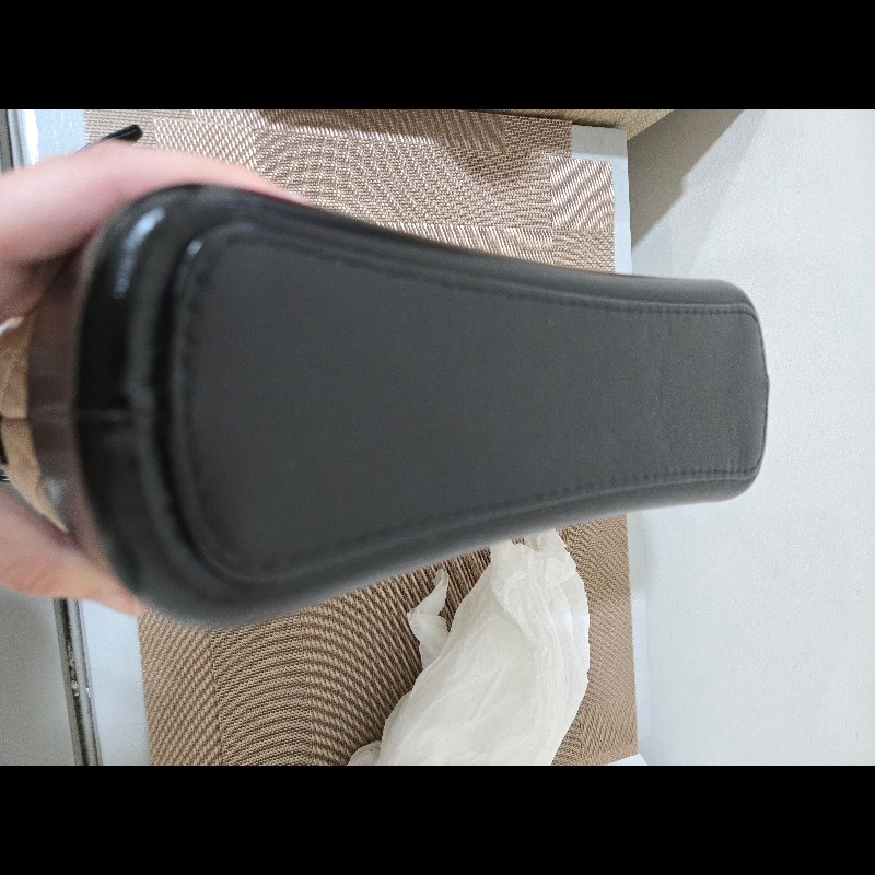 Chanel 香奈兒 米拼黑牛皮Gabrielle流浪包 小號-8