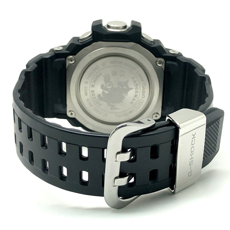 卡西歐 G-SHOCK GW-9400J-1 RANGEMAN 手錶，電波太陽能三重感應器，可測量高度、氣壓、方向和溫度，LED 背光，黑色 x 紅色，2013 年 9 月發布-5