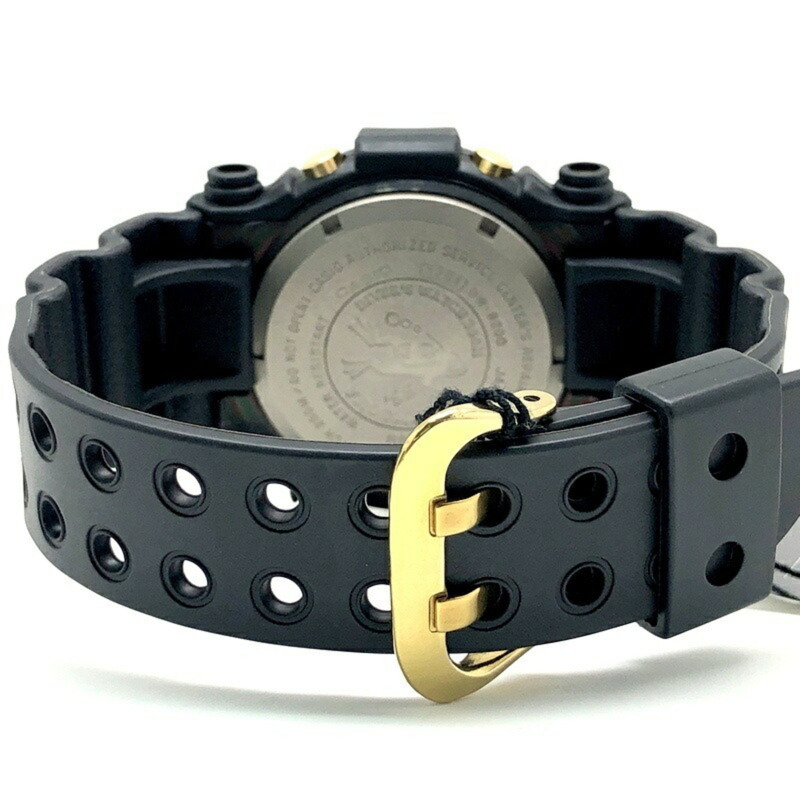 卡西歐 G-SHOCK 手錶 DW-8200BU-9AT FROGMAN'99 蛙人 99 限量版金色鈦金屬黑色潛水蛙 EL 錶盤，1999 年 5 月發布-5