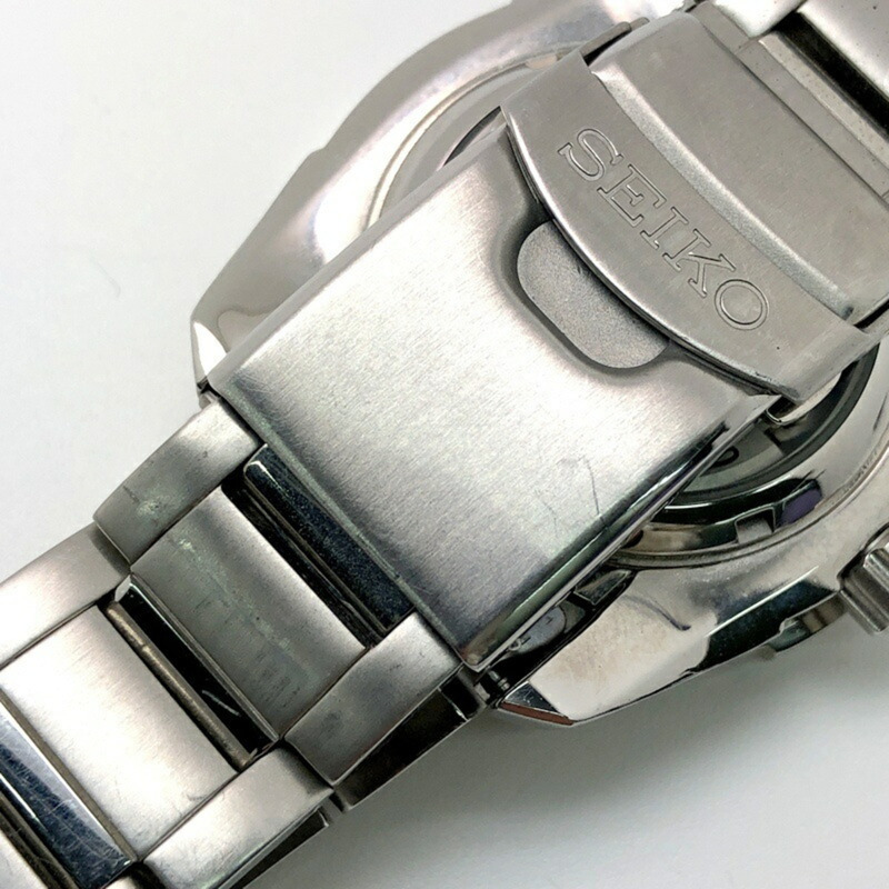 精工5號運動系列自動機械錶，黑色錶盤，型號SNZJ05J1，男士款，進口，不鏽鋼錶殼，100公尺防水，適合日常配戴-4