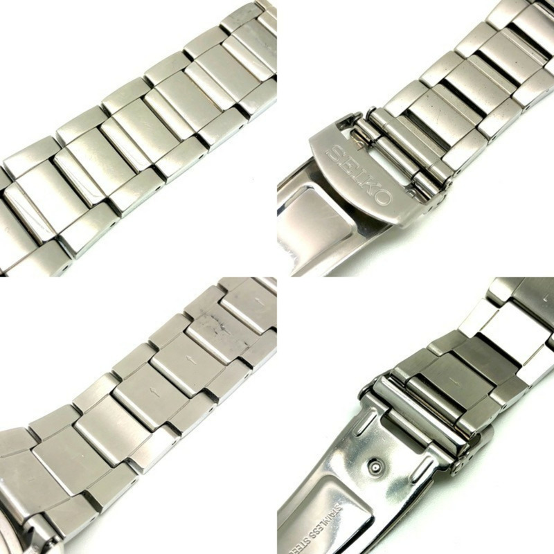 精工5號運動系列自動機械錶，黑色錶盤，型號SNZJ05J1，男士款，進口，不鏽鋼錶殼，100公尺防水，適合日常配戴-5