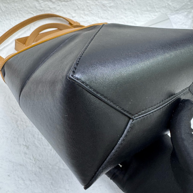 Loewe 拼色puzzle小號摺紙包 Fold tote-6