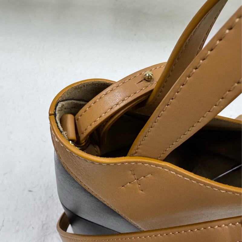 Loewe 拼色puzzle小號摺紙包 Fold tote-11