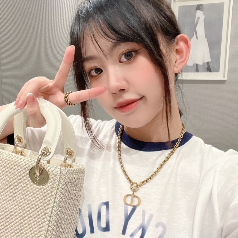 Dior 迪奧 CD復古金屬項鍊 #全新閒置#-1