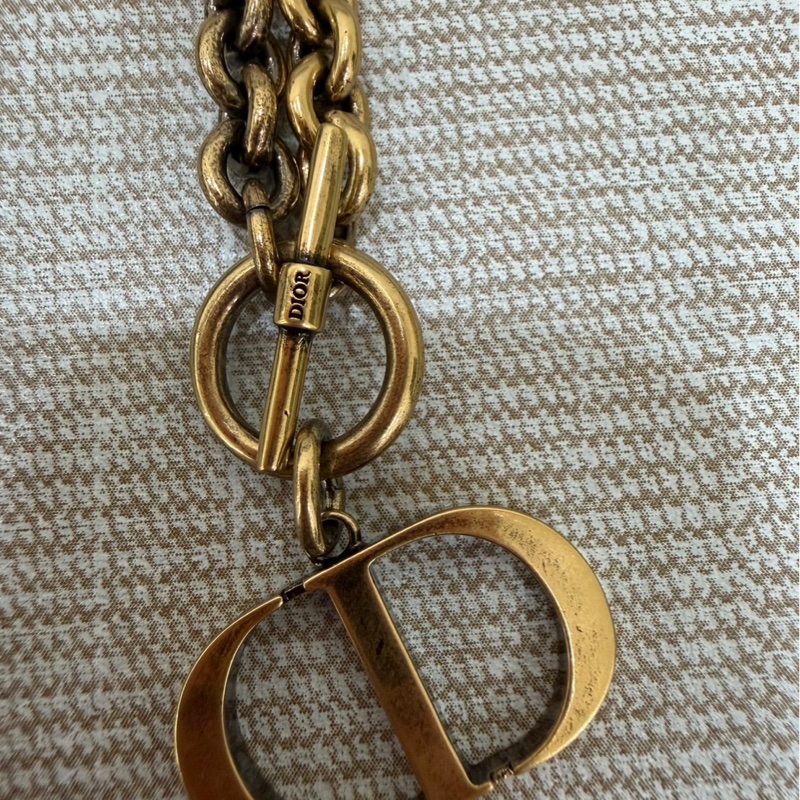Dior 迪奧 CD復古金屬項鍊 #全新閒置#-8