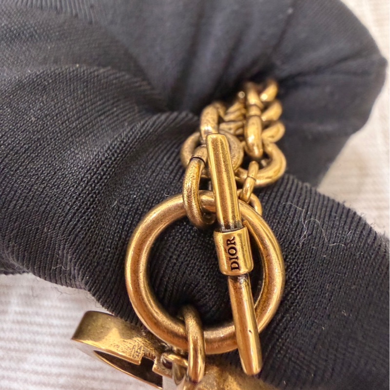 Dior 迪奧 CD復古金屬項鍊 #全新閒置#-12
