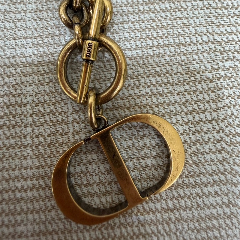 Dior 迪奧 CD復古金屬項鍊 #全新閒置#-17