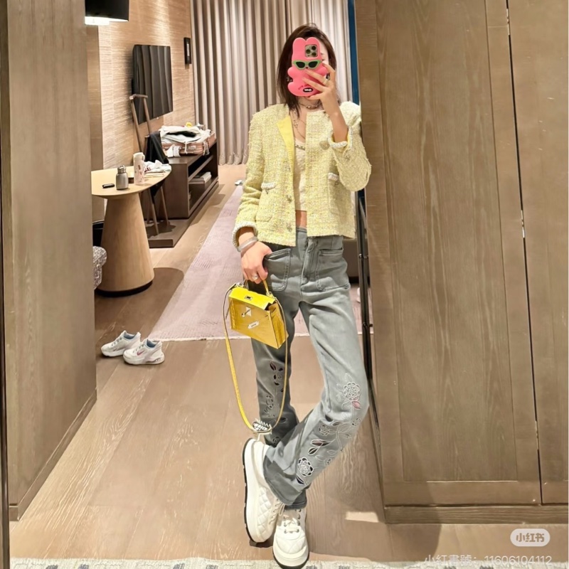 Chanel香奈兒24P白色厚底鞋胖胖鞋-5