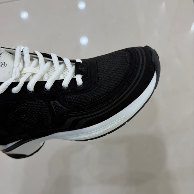 香奈兒Chanel 24S新款金角大王系列運動鞋黑色#全新閒置品#-8