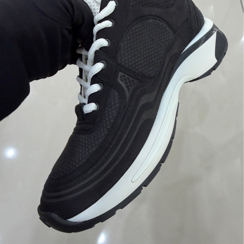 香奈兒Chanel 24S新款金角大王系列運動鞋黑色#全新閒置品#-9