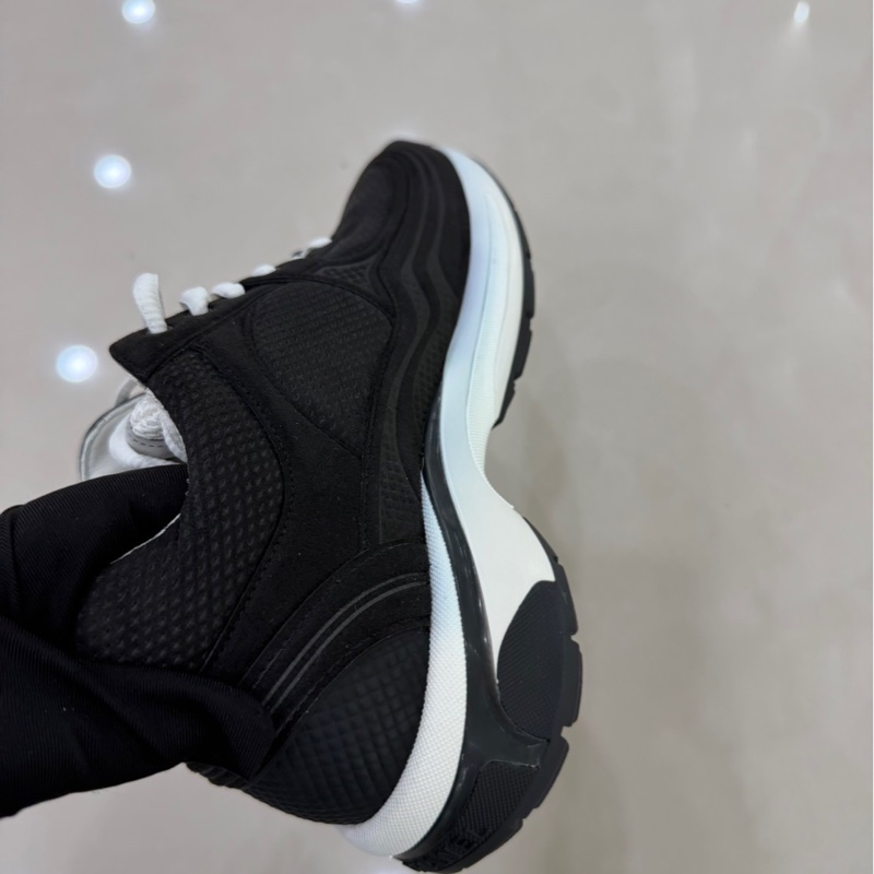 香奈兒Chanel 24S新款金角大王系列運動鞋黑色#全新閒置品#-14