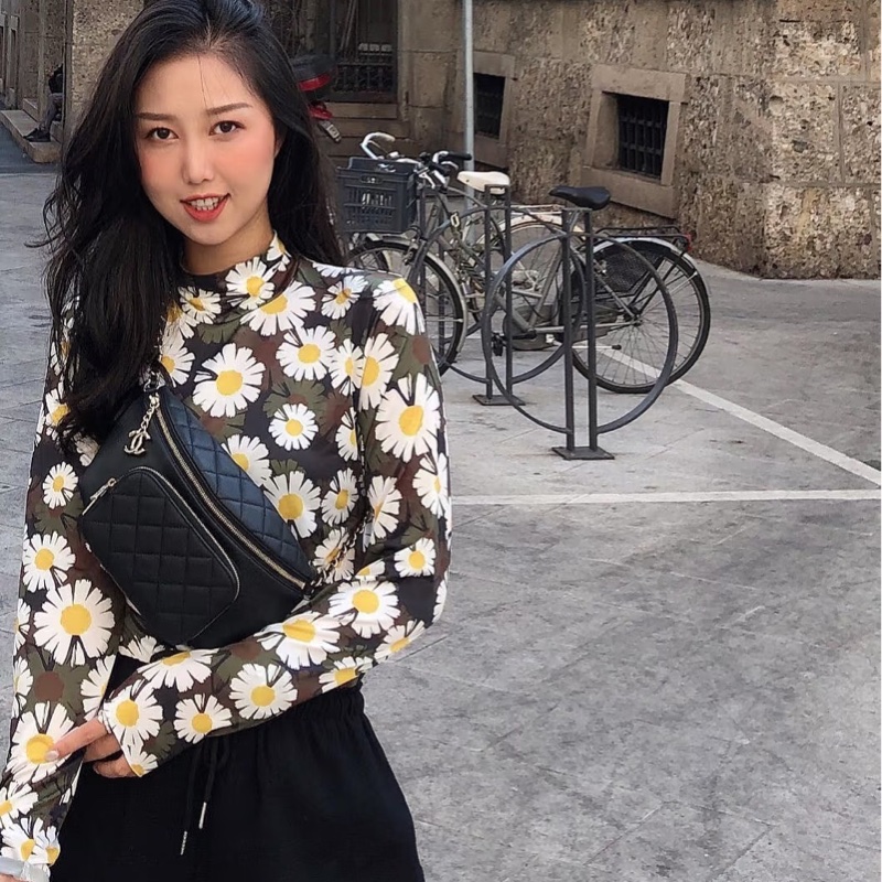 香奈兒Chanel荔枝皮腰包 胸包-2