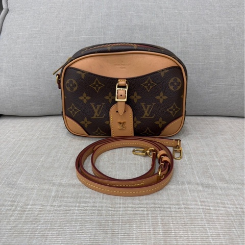 LV M45528DEAUVILLE 迷你手袋 老花相機包 斜背包