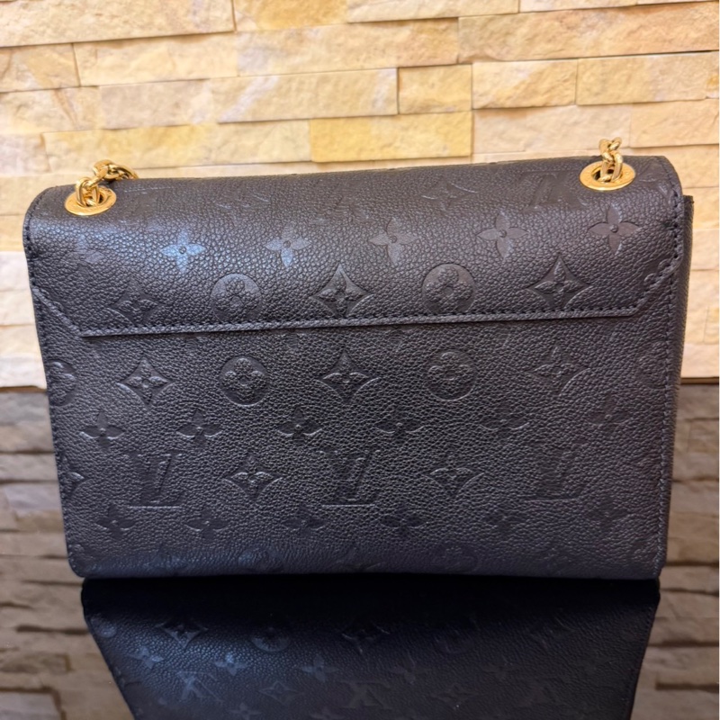 LV Vavin 全皮壓紋鏈條包 肩背包 斜背包-6