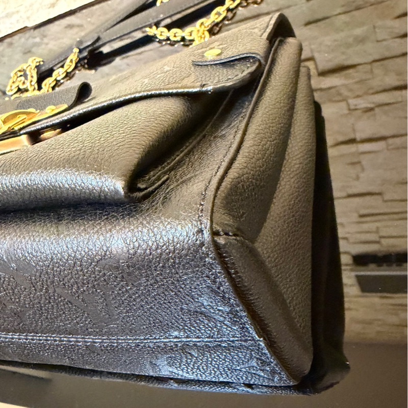 LV Vavin 全皮壓紋鏈條包 肩背包 斜背包-9