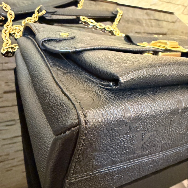 LV Vavin 全皮壓紋鏈條包 肩背包 斜背包-10