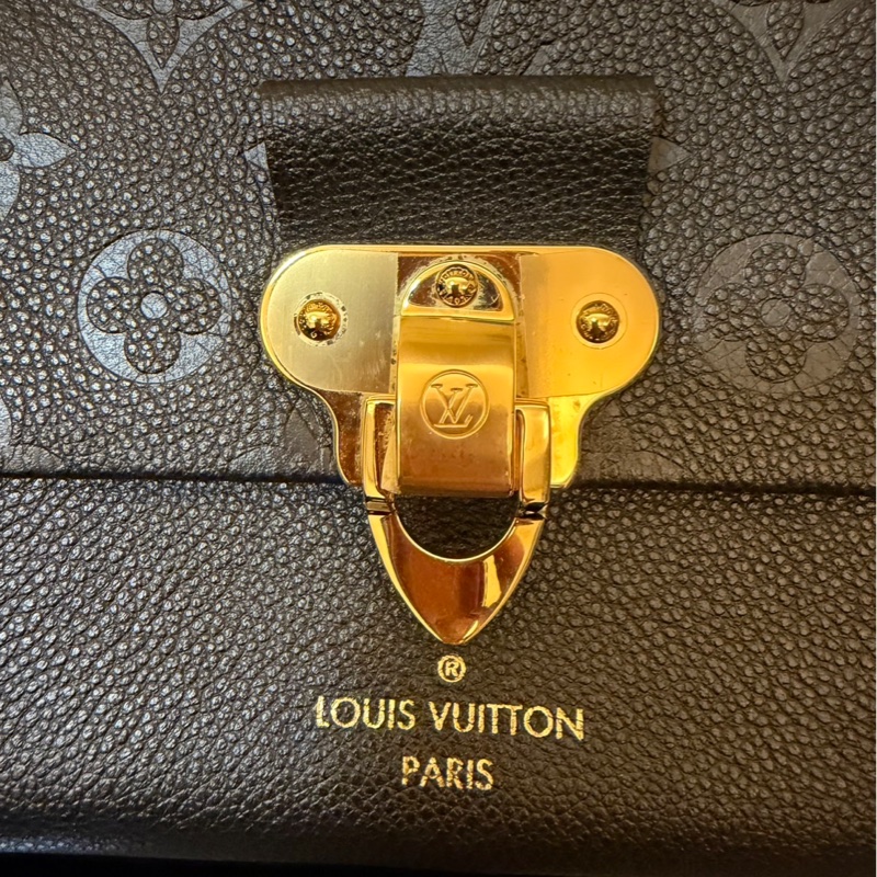 LV Vavin 全皮壓紋鏈條包 肩背包 斜背包-16