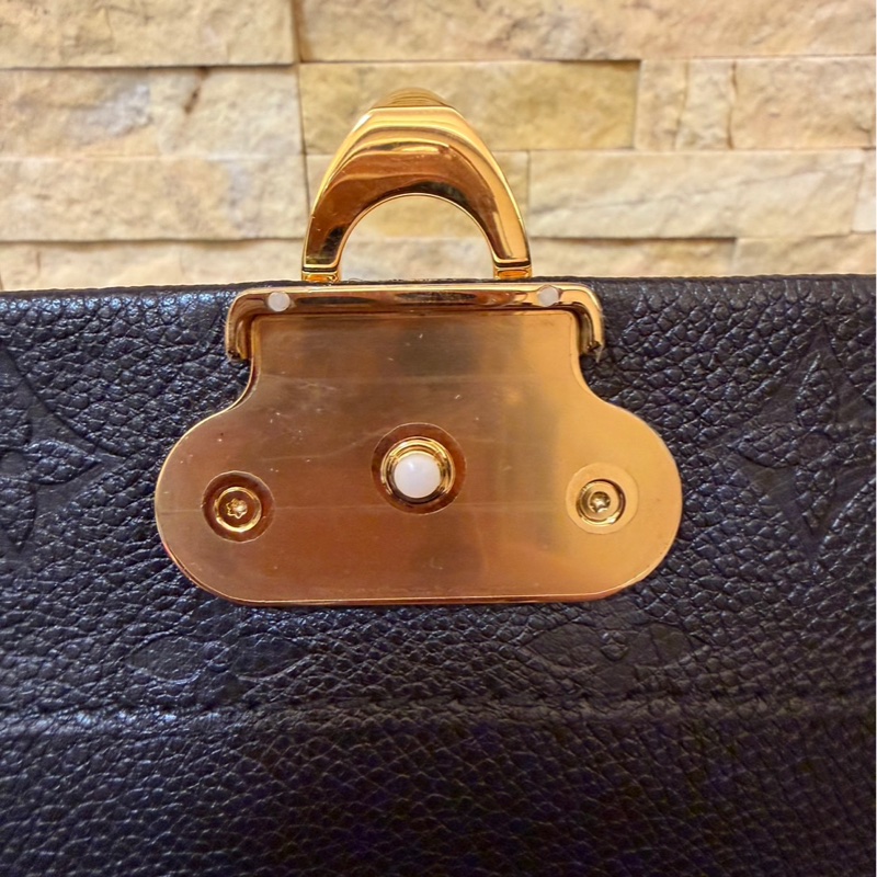 LV Vavin 全皮壓紋鏈條包 肩背包 斜背包-20