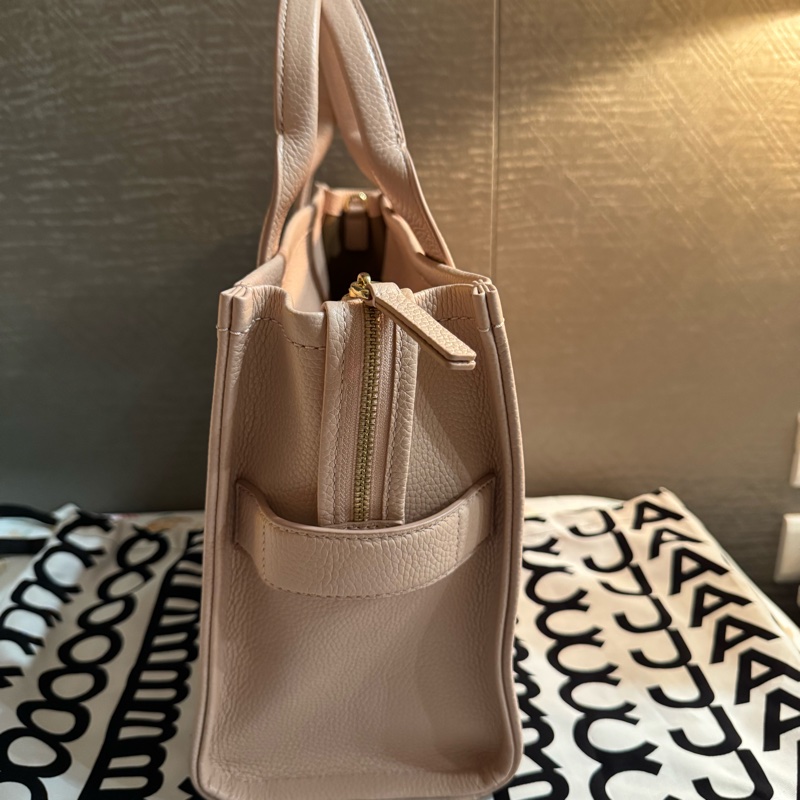🇺🇸 Marc Jacobs✨tote真皮系列胭脂玫瑰柔粉大方包-3
