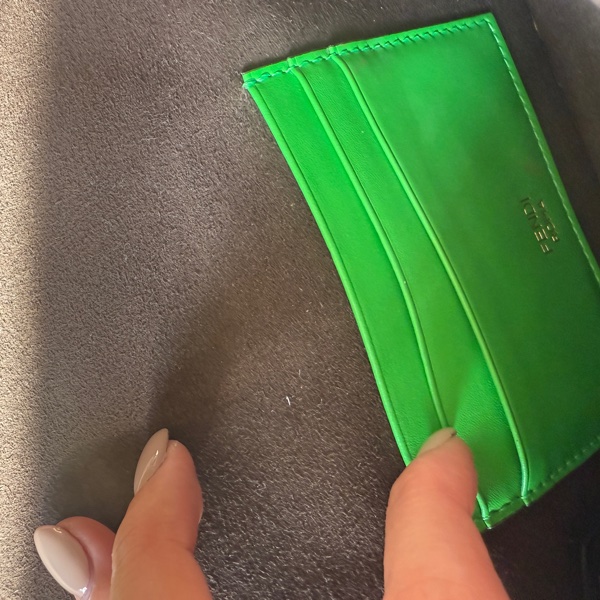 保證真品 極新💚Fendi 法棍包 綠色 經典背袋-10