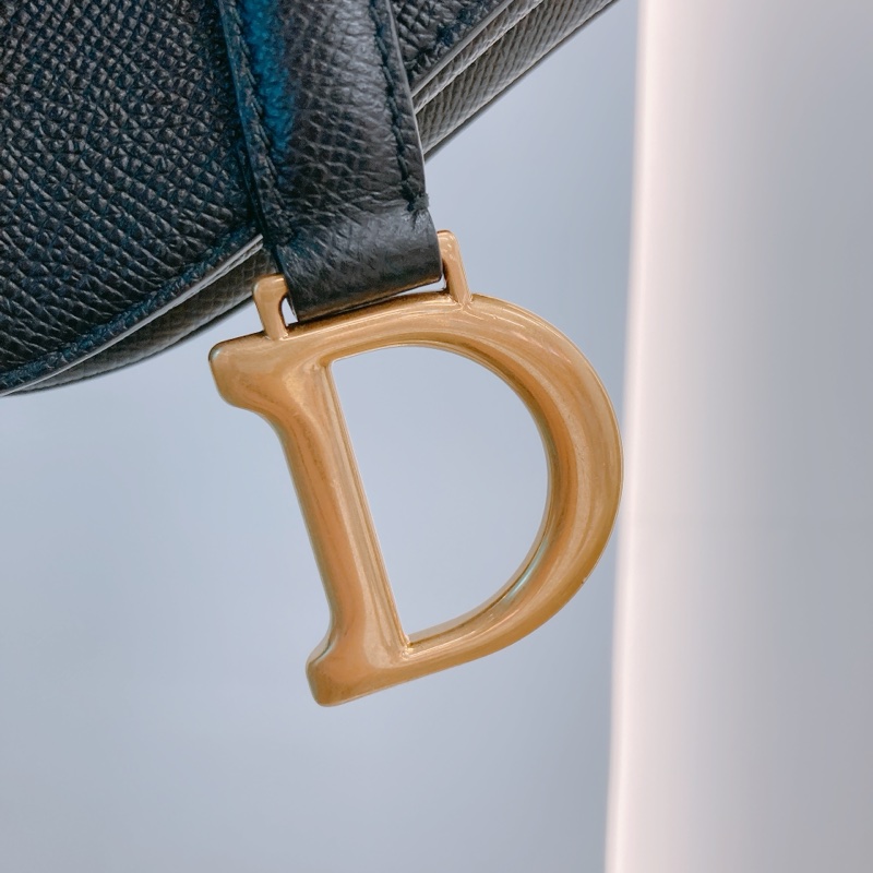 MS0397 CHRISTIAN DIOR 迪奧迷你牛皮馬鞍包包連不織布帶SADDLE MINI GRAINED CALFSKIN WITH WIDE STRAP-30