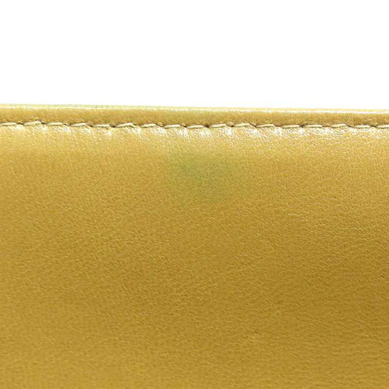 米色 格紋 牛皮 East West Chocolate Bar 鍊帶 肩背包【CHANEL 香奈兒】 A15316-18