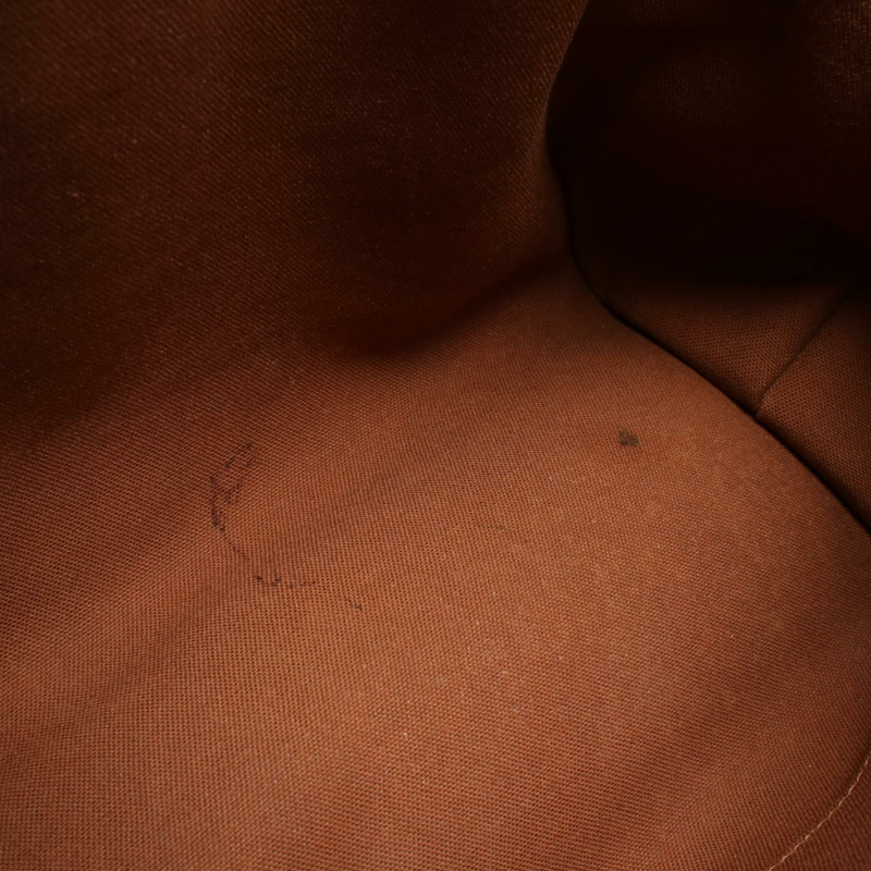 路易威登 Tivoli PM 手提包 M40143 Monogram 帆布皮革棕色二手女士-5
