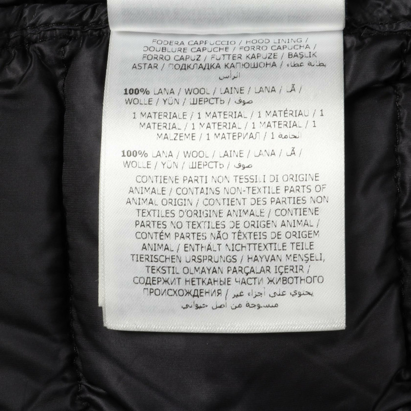 MONCLER RIOM 連帽羽絨衣 尼龍 海軍藍 2 碼 二手 男款-5