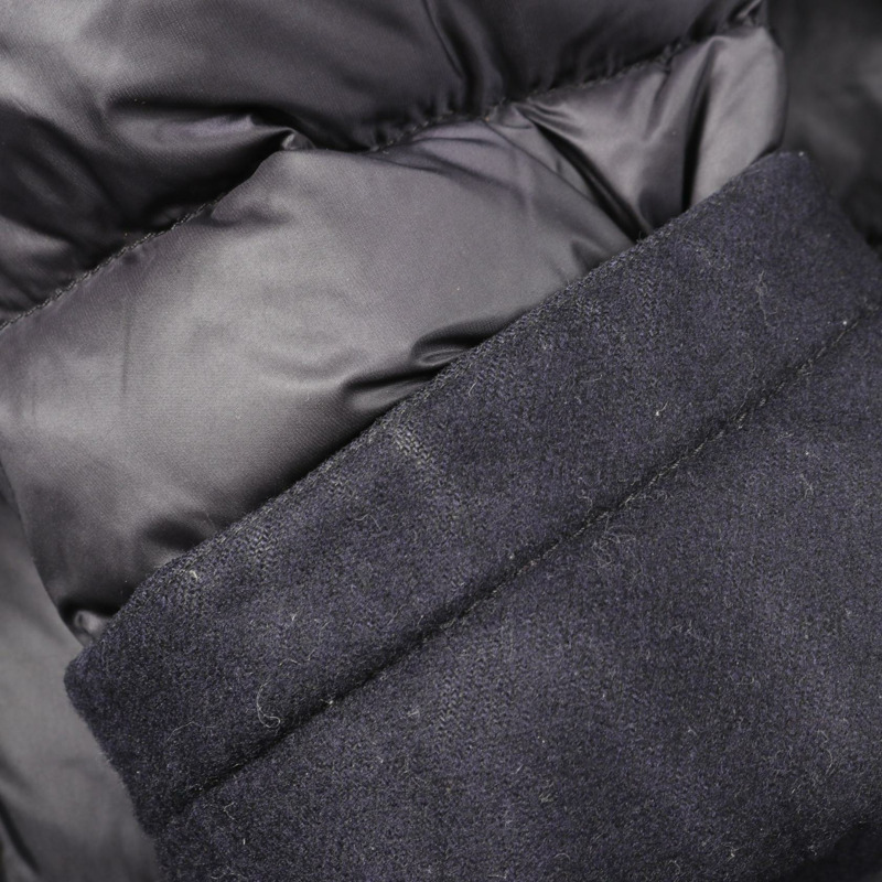 MONCLER RIOM 連帽羽絨衣 尼龍 海軍藍 2 碼 二手 男款-10