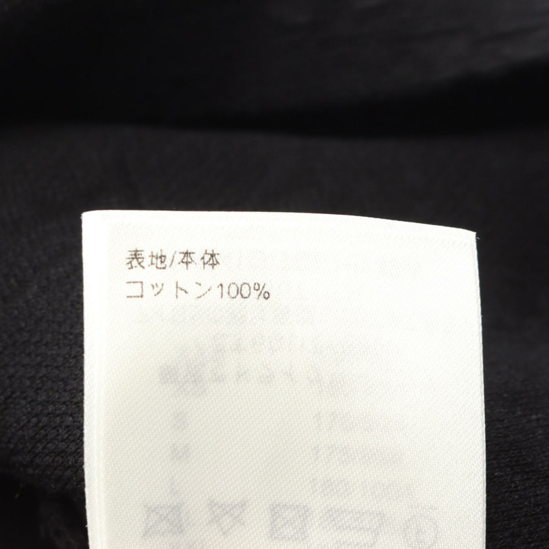 路易威登 3D 口袋 Monogram T 卹，純棉材質，黑色，二手，男款，L 碼-4