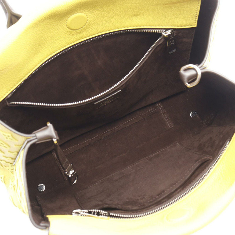 路易威登 (LOUIS VUITTON) 托特包 W PM 手提包 M94337 Monogram Kashmir Pistachel 棕色 LV 二手-2