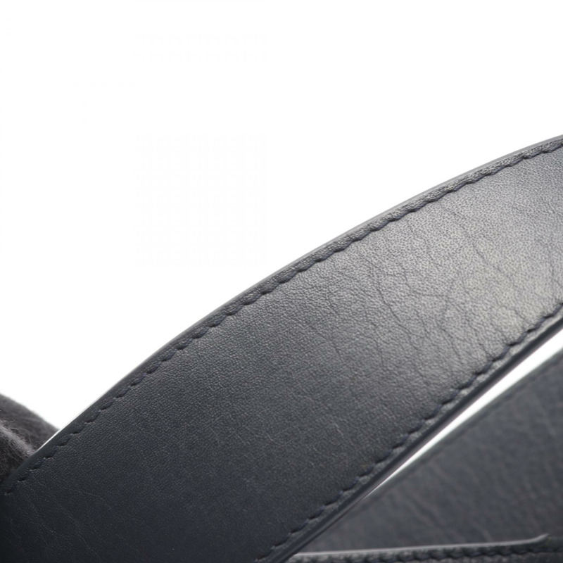 香奈兒 (CHANEL) 鏤空標誌 COCO Mark 鏈條單肩包,皮革材質,海軍藍,二手女款-10