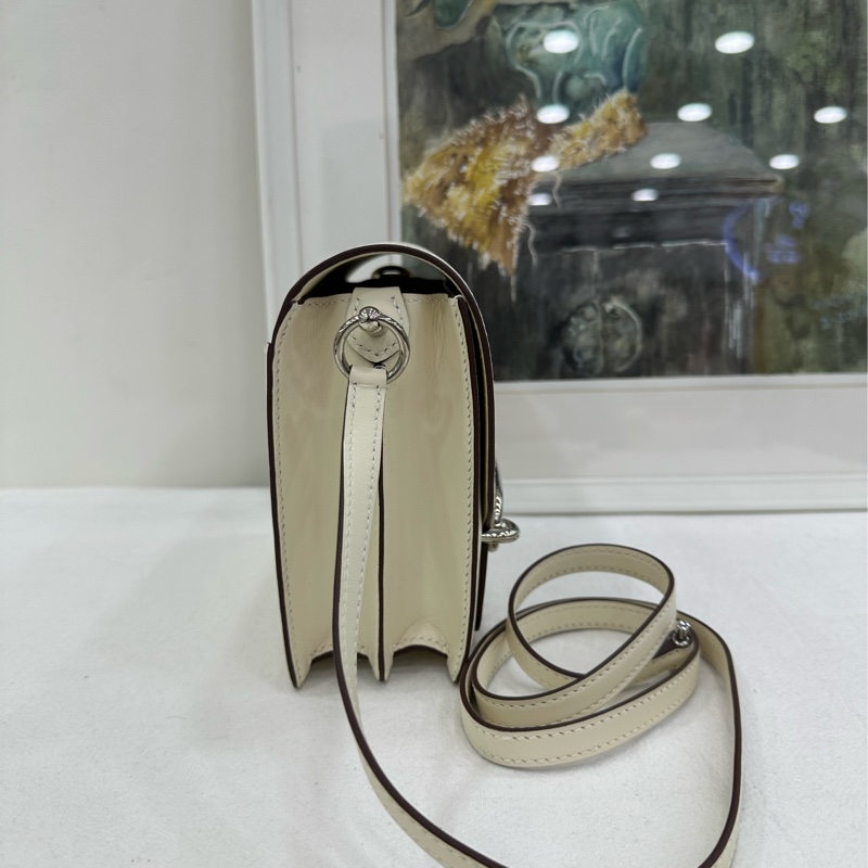 Hermes mini roulis nata 奶油白銀扣 U刻-8
