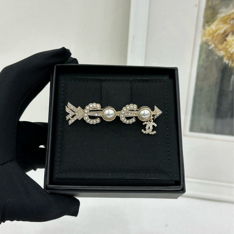 Chanel香奈兒coco珍珠髮夾,邱比特之劍-2