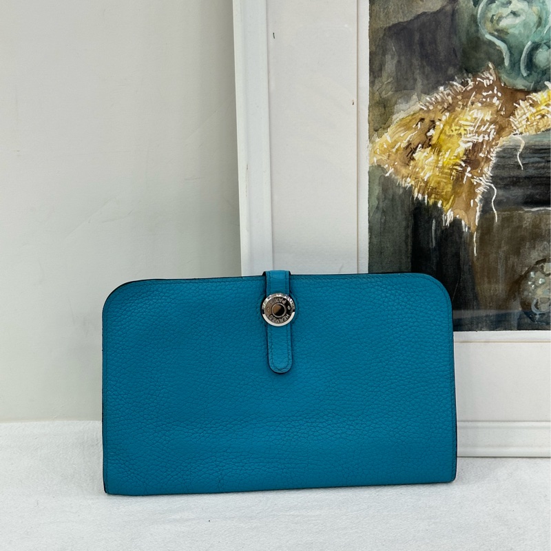 Hermes 愛馬仕包 dogon皮夾 字母皮夾 經典款 長零皮夾 框R-1