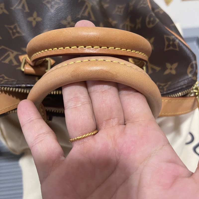 LV speedy25 肩帶斜背款-20
