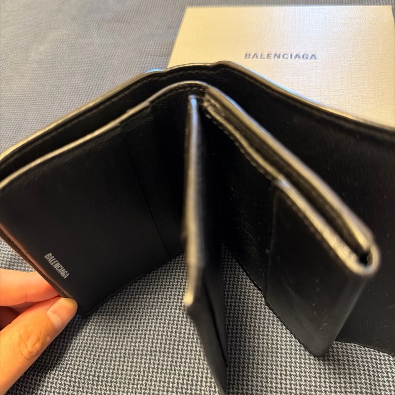 巴黎世家男用短夾-11