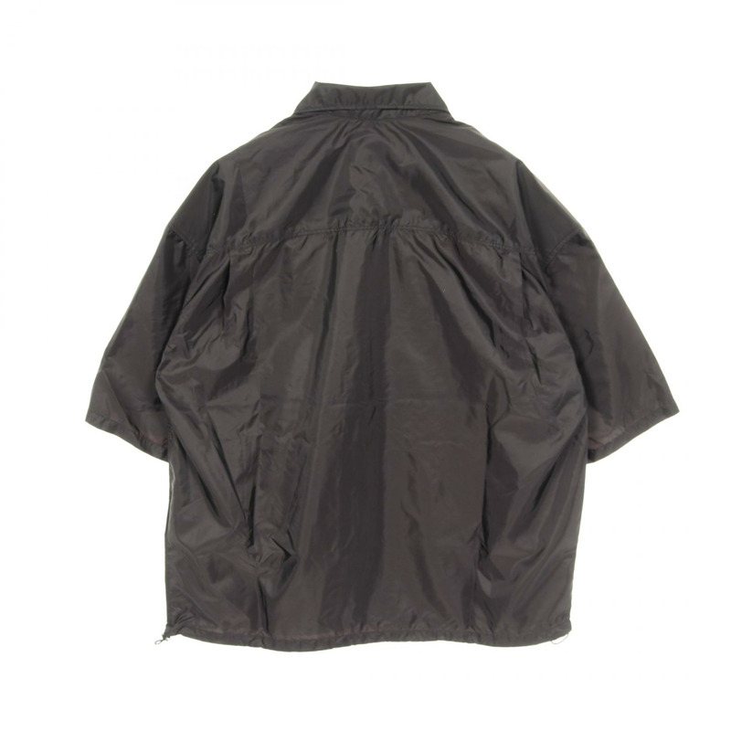PRADA Re-Nylon 襯衫 L 碼 尼龍 黑色 二手 男款-1