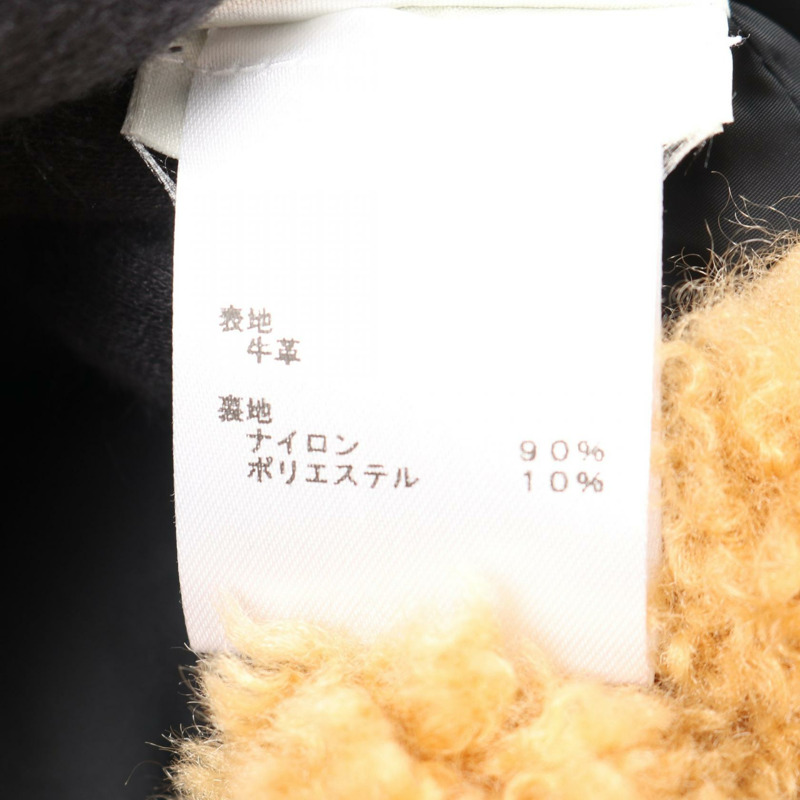 路易威登 (LOUIS VUITTON) 黑色二手女士皮機車夾克,牛仔皮革材質,女士款-3