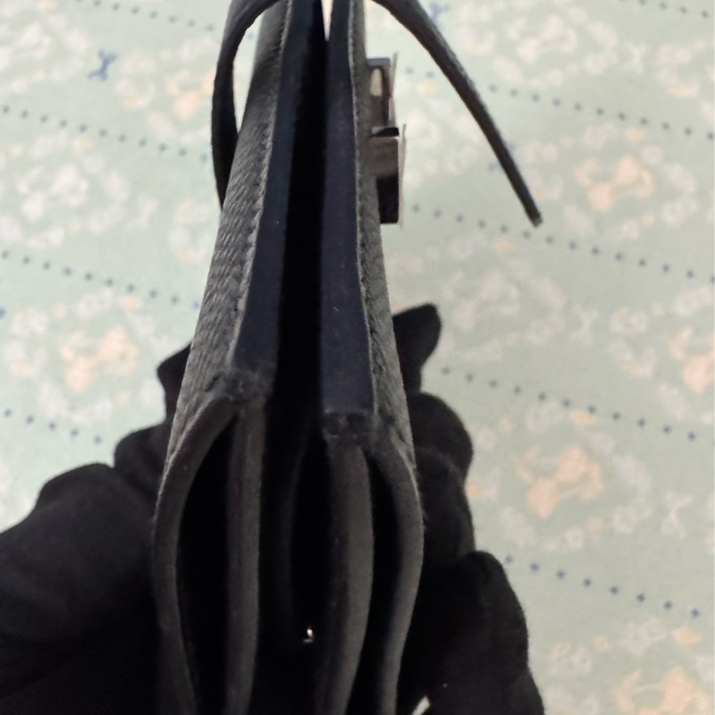 Hermes黑銀短夾(最搶手的款式)-16