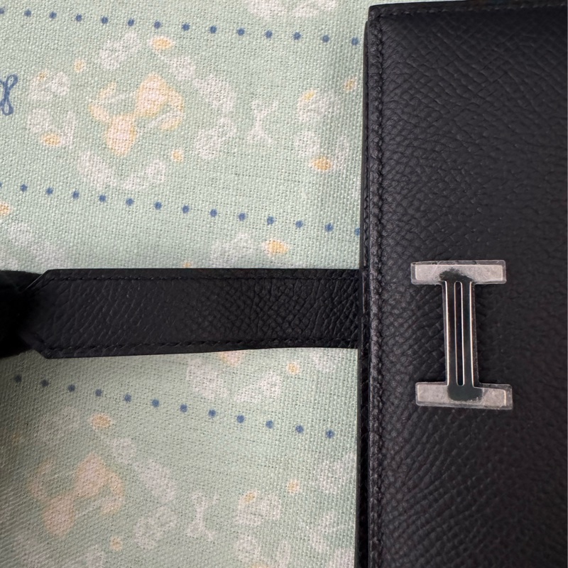 Hermes黑銀短夾(最搶手的款式)-19