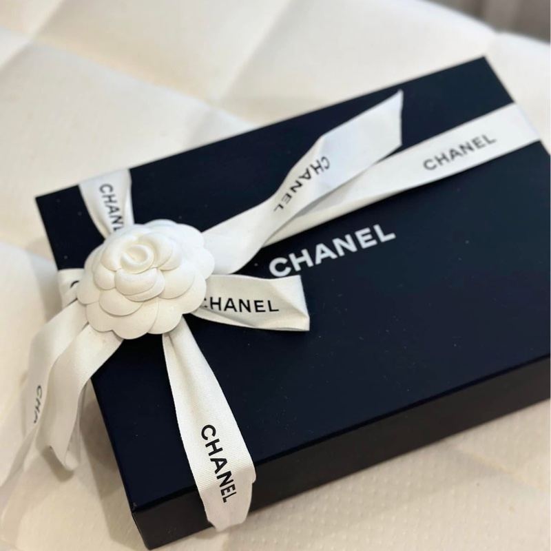 Chanel 經典WOC #黑金 菱格荔枝皮鏈條包 #晶片款-17