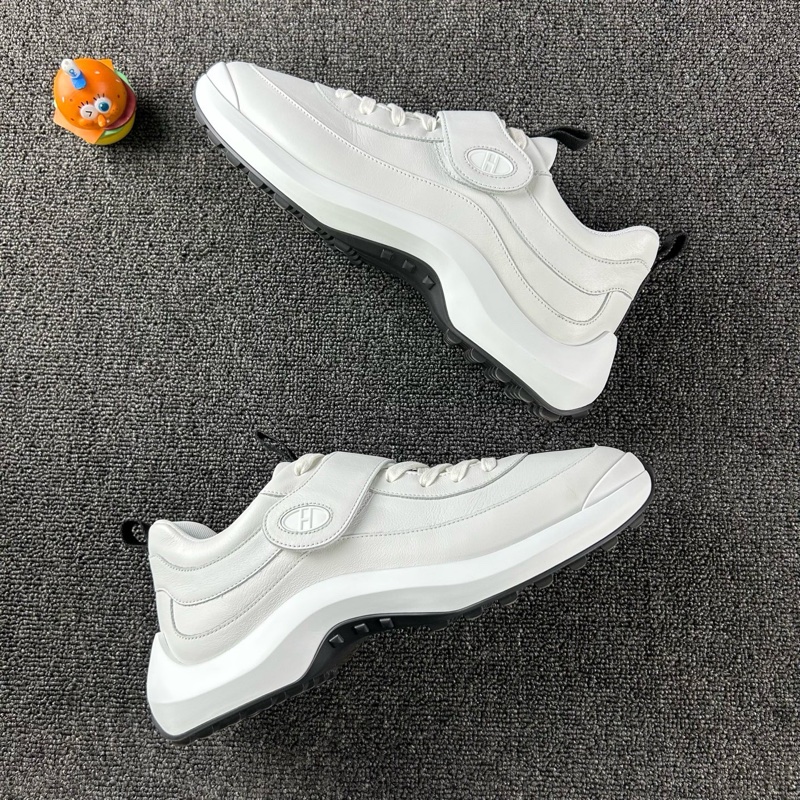 Hermes愛馬仕魔術貼厚底鞋 尺碼42 全新無瑕疵-3