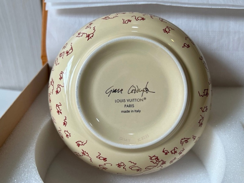 LV 聯名貓咪食物碗-3