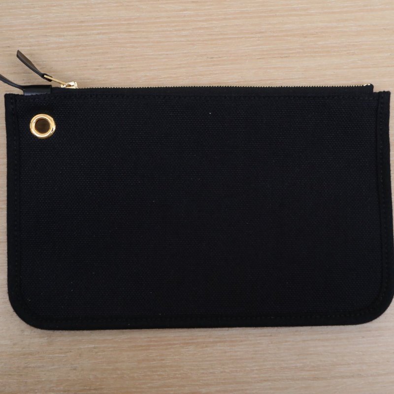 HERMES Herbag3189黑色帆布/Hunter牛皮K2025金扣肩背包-3