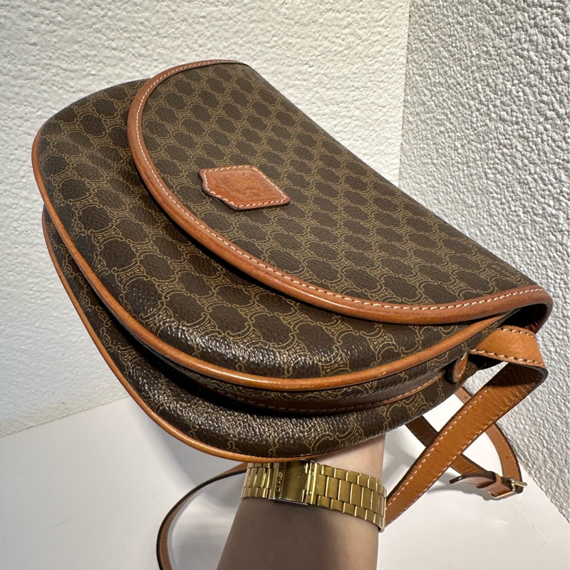 Celine vintage斜背包-4